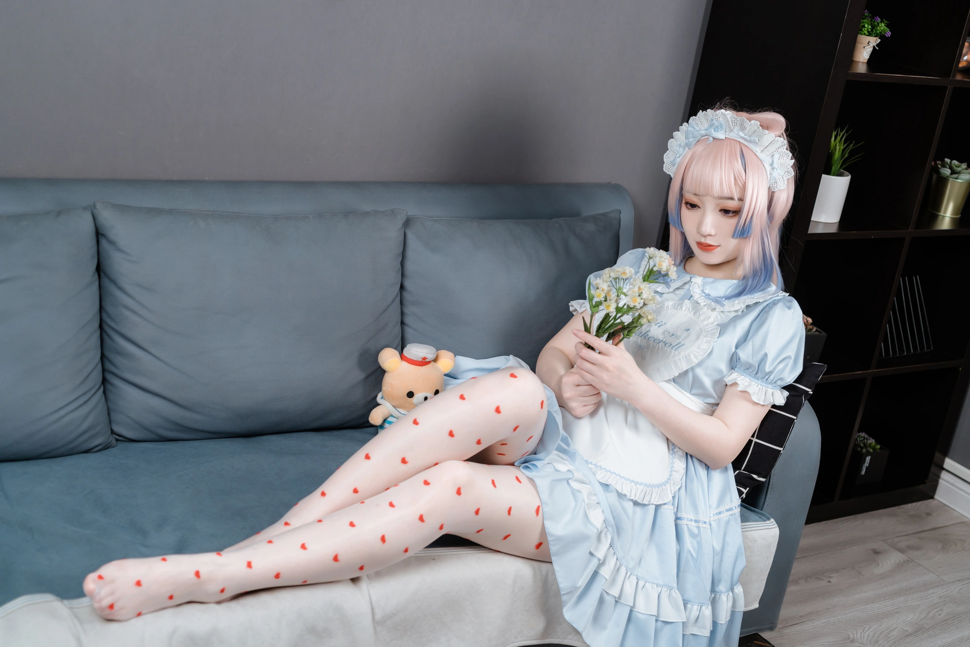 [YITUYU艺图语]2023.11.25 心海女仆装 桃墨公子x 2