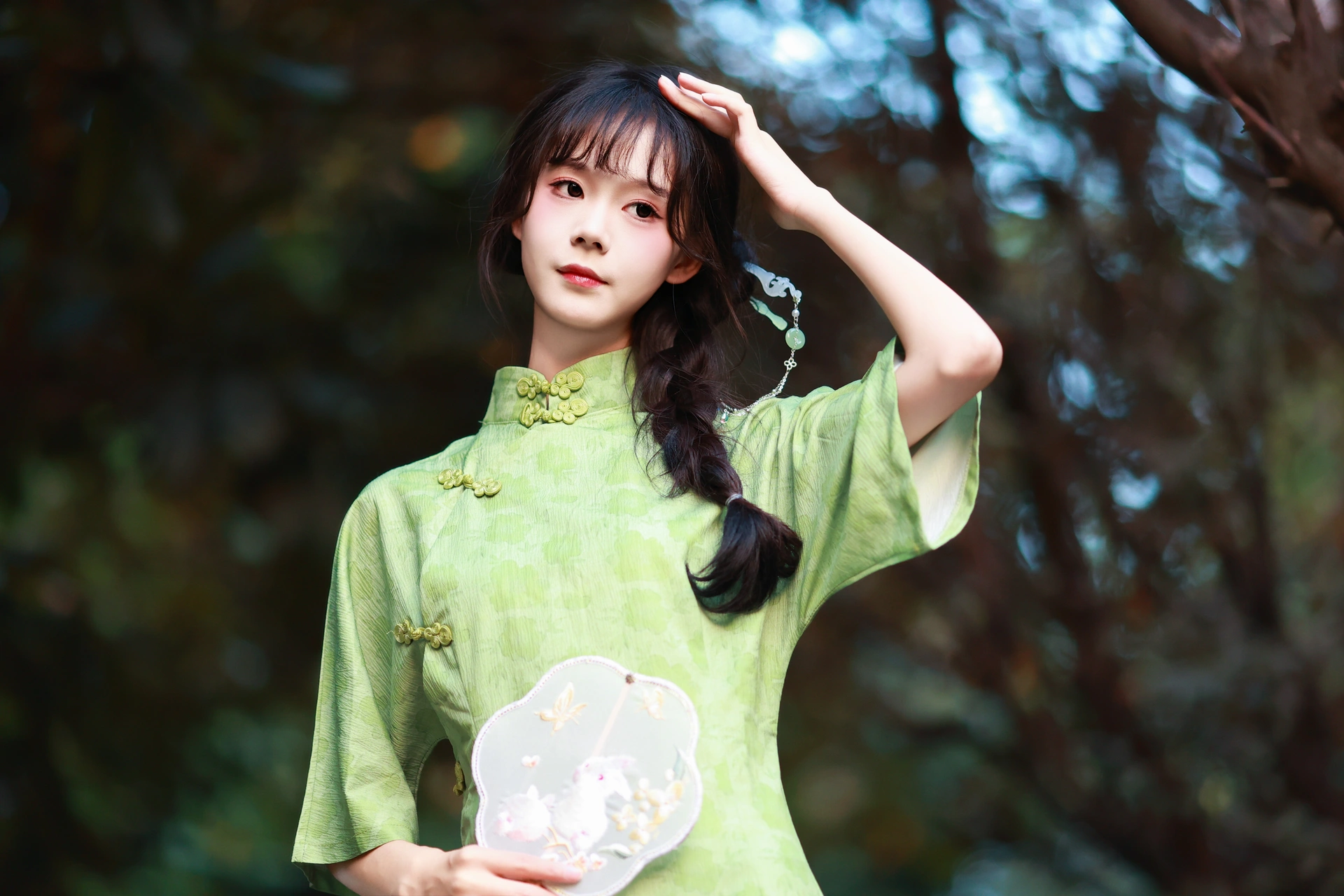 [YITUYU艺图语]2023.11.25 绿罗裙 莞宁 3